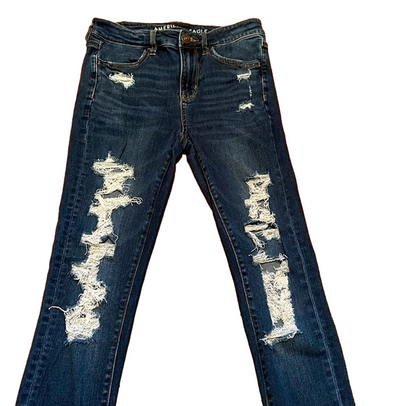 American Eagle Jeggings 4 Long - Picture 2 of 15